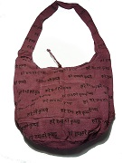 Sac bandoulière motif indien