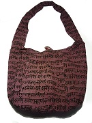 Sac bandoulière motif indien