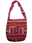 Sac indien motifs géometriques